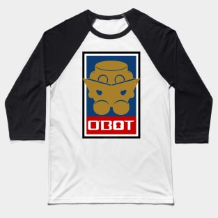 O'BOT: Love a Book (Gold) 2.0 Baseball T-Shirt